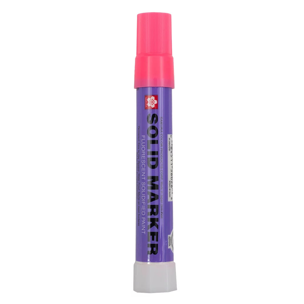 Fluorescent Piece Dozen Sakura Solid Dealer Markers coating & Indoor Twist 14F-392F Pink for Art 12 Set Car Outdoor Various Auto Up Surfaces