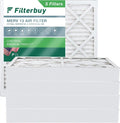 AC Filterbuy 13 Furnace Air Pleated 20x20x4 MERV (5-Pack) HVAC Filters