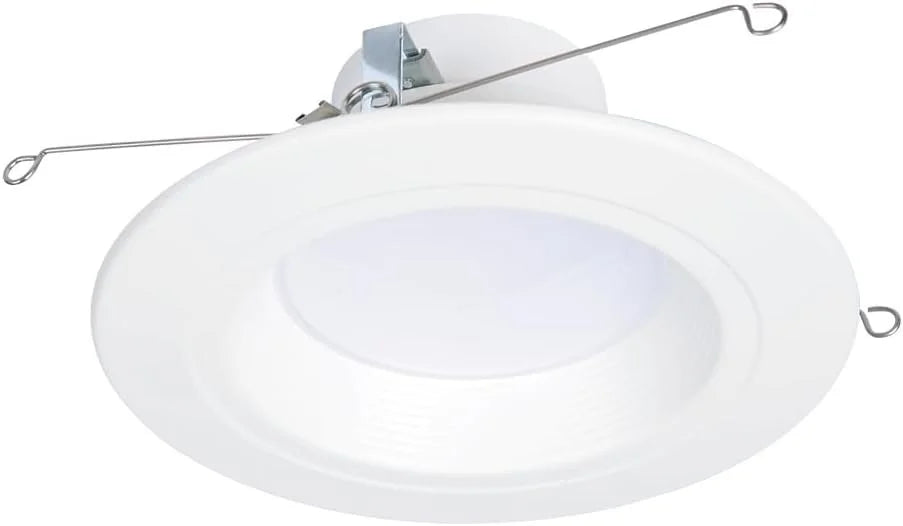 Retrofit Selectable Trim, RL Lumens Retrofit Selectable Ceiling Dim Lumens, Light 900/1200 Baffle Matte Warm, & Downlight, 5/6 HALO White LED to Series CCT inch Recessed Shower and