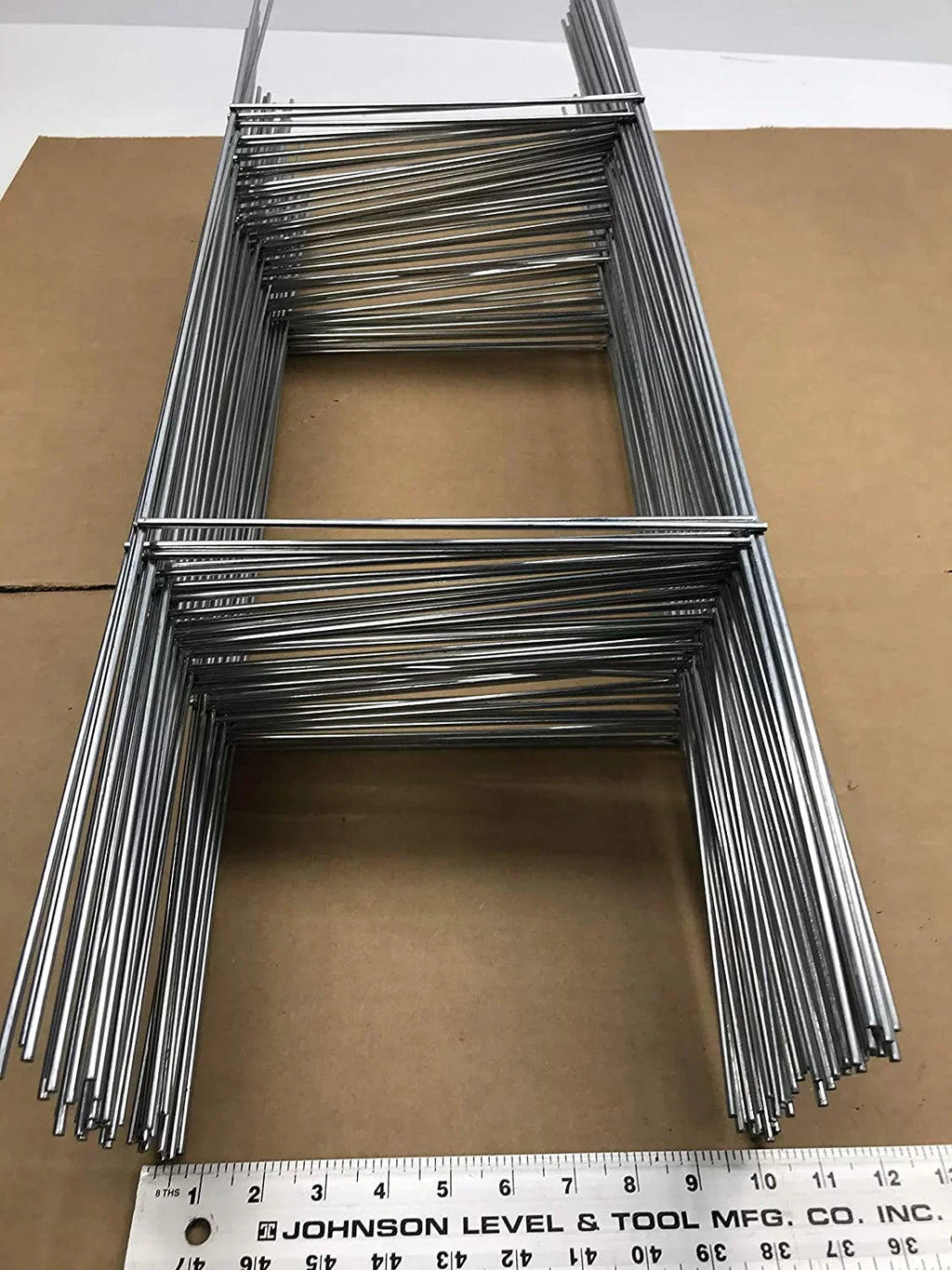 Tall Wire 50 Same 5mm use Holder, Metal 10'' x 10 Day Galvanized Wire x 30'' Inch Gauge Double Stake Signs Wide Sign 9 Stake or with Ship and (Pkg50Stake30) Signs, H-Frame Corrugated 30 4mm