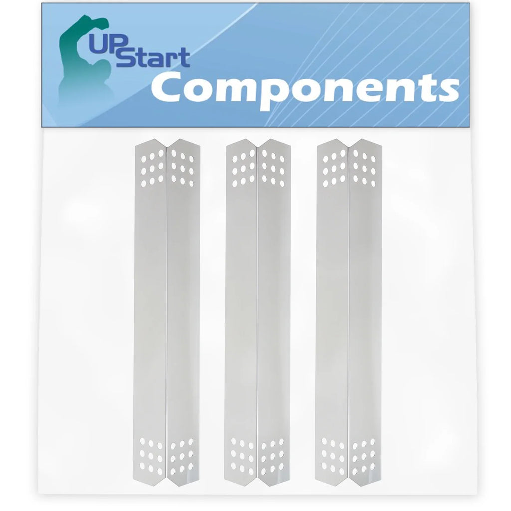 Flame Shield Replacement 1/8" Parts Compatible Stainless Tamer, - Tent Grill Cover Flavorizer Barbeque Bar, for 860-0003 Kitchenaid Plate Burner Steel 16 BBQ 3-Pack Heat Vaporizer Bar,