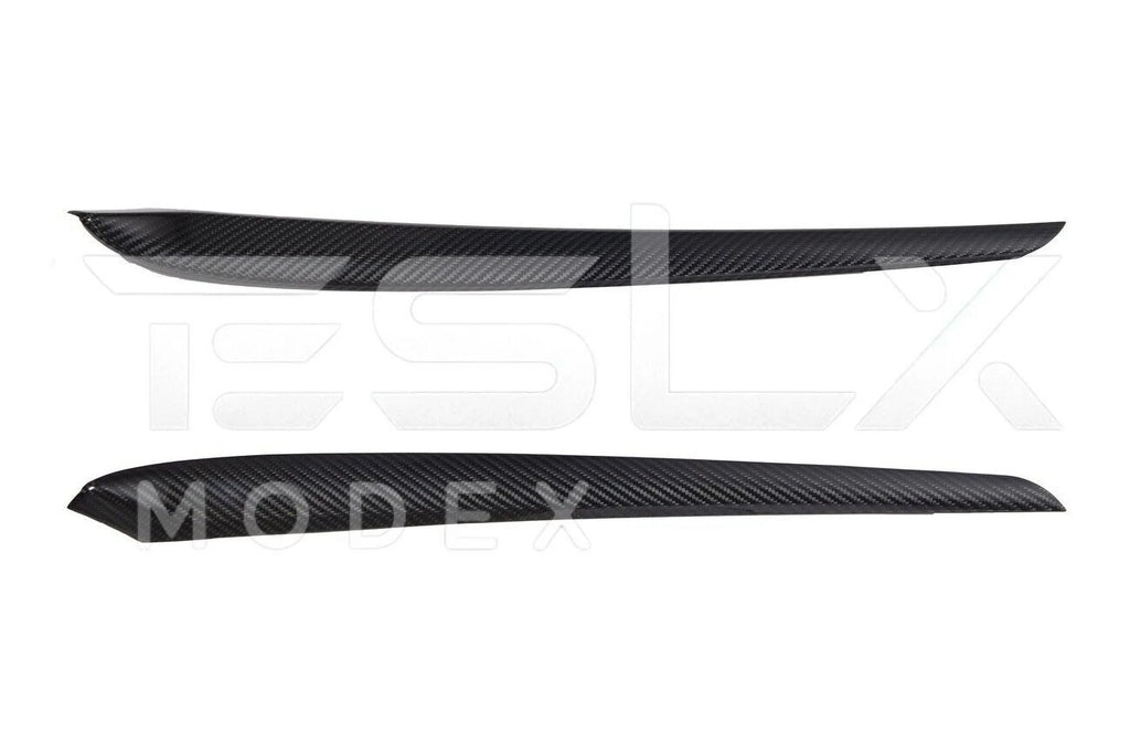 CARBON Front 2020-Up design FIBER 2020-2023 Panel Factory TESLA Door Trim Interior Replacement For design Y Pair 3 Cover & Style