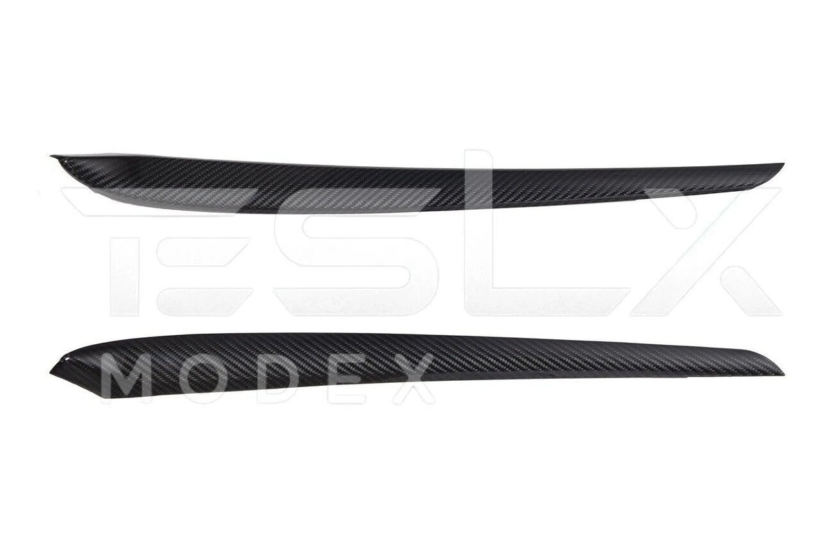 CARBON Front 2020-Up design FIBER 2020-2023 Panel Factory TESLA Door Trim Interior Replacement For design Y Pair 3 Cover & Style