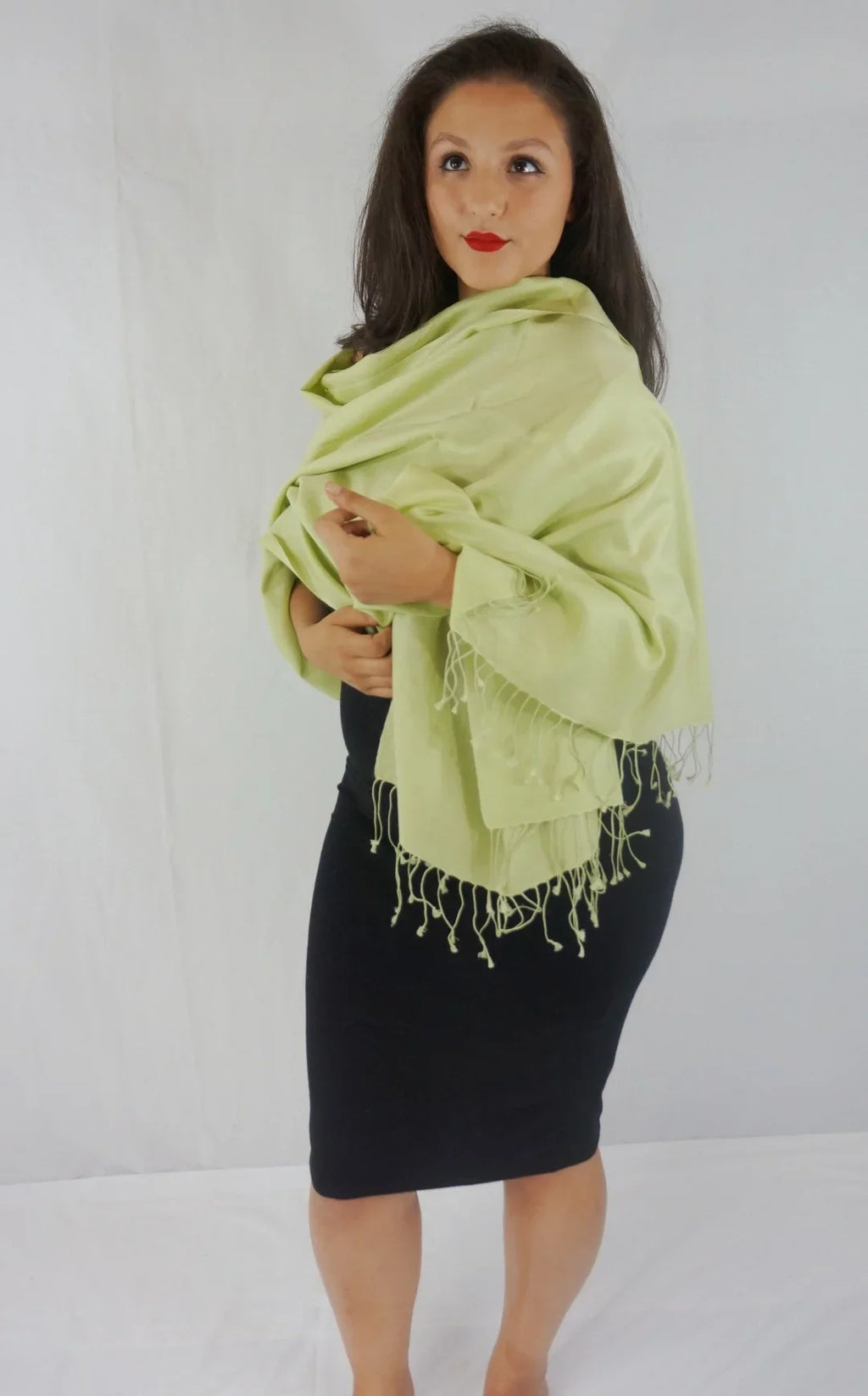 (Mint Green) Scarf/Scarves/Shawl/Shawls/Stole/Wrap/Pashmina Shawl/Cashmere/Cashmere Scarf/Wool/Silk Scarf/Pashmina