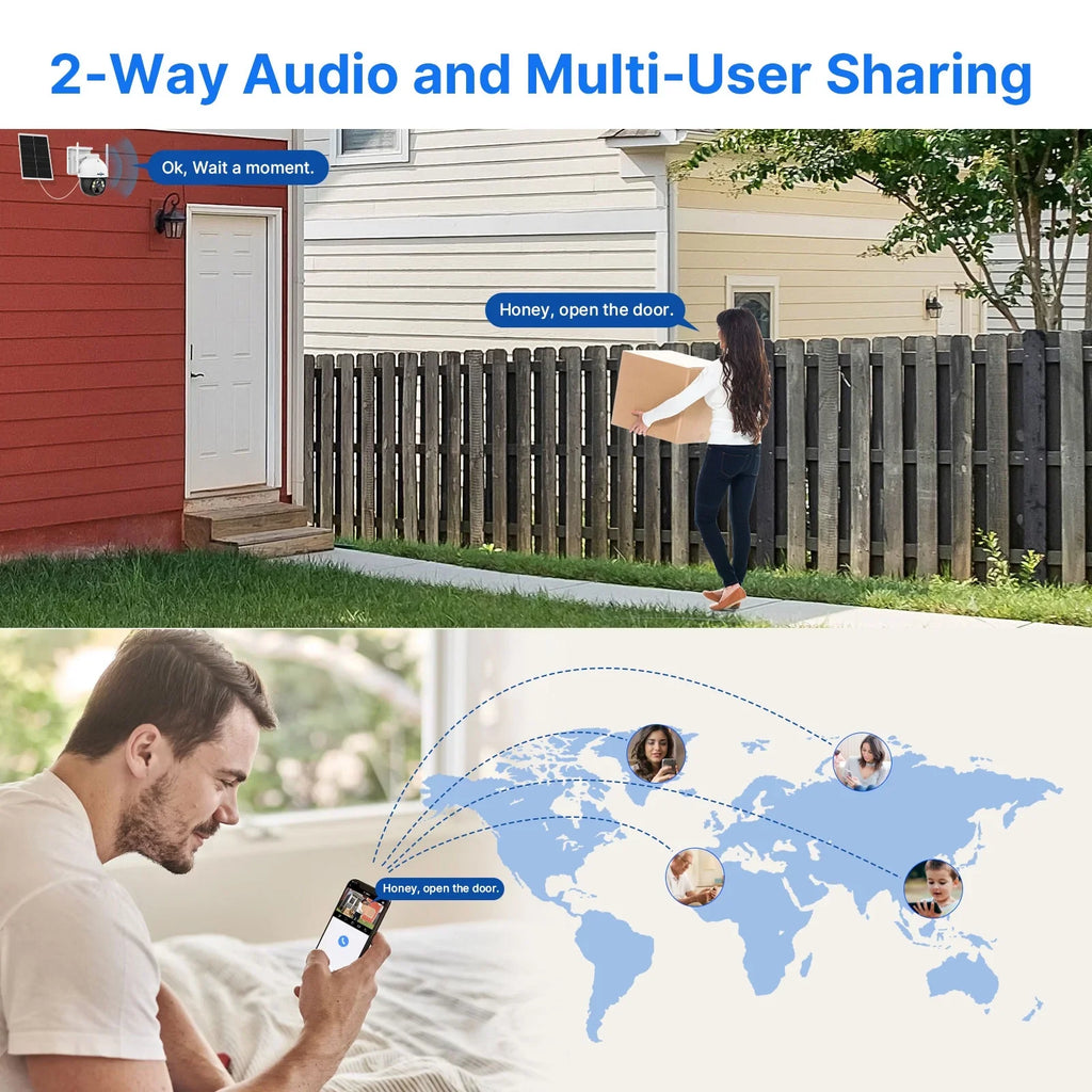 Hiseeu Camera,360 Rechargeable Wireless Night 2K/3MP digital Slot,Smart Vision,Spotlights,SD AI Detection Card Battery Solar zoom,2-Way View Audio,Color Security Pan/Tilt,8X