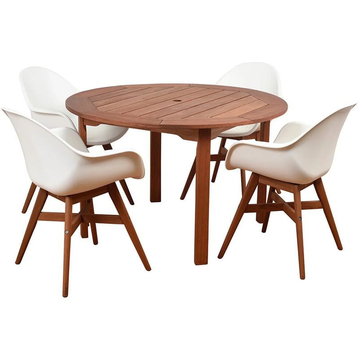 Home Deluxe Piece International Amazonia Charlotte Set Patio 5 Dining