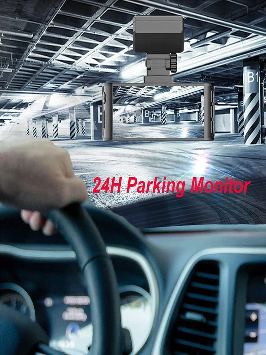 Wi-Fi, Hardwire GPS and Cam Kit Camera, Front Type-C Dash with 4K