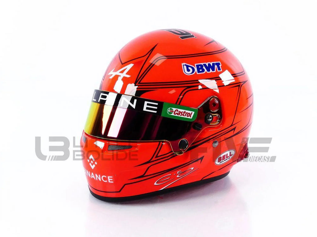 2023 1/2 HELMET CASQUE - Esteban Alpine - MINI Ocon
