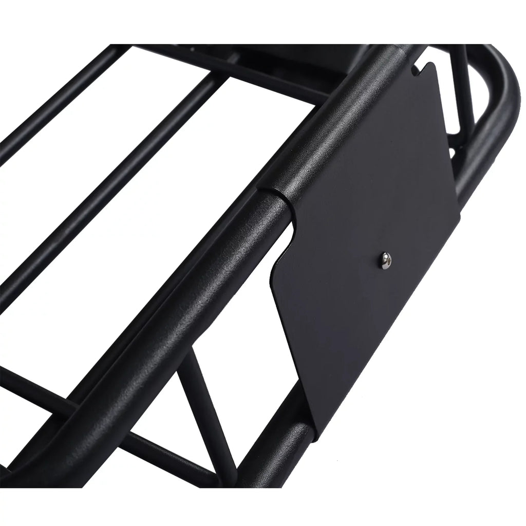 steel Roof Carrier Rack BasketMotoring Mount Roof RackTop Cargo 64black Rooftop