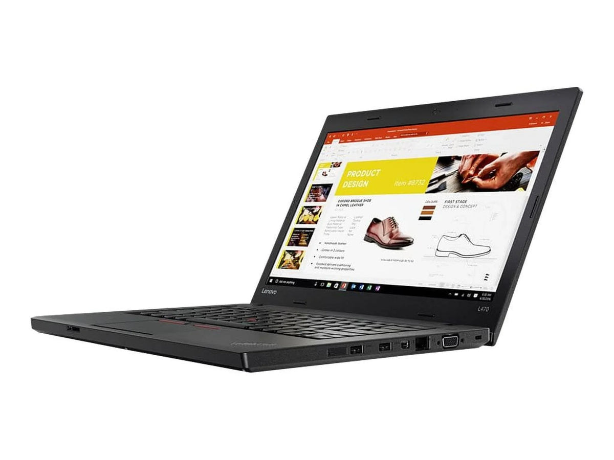 Core GB Laptop (Refurbished) 14" Restored 8GB W10Dg GHz 2.40 i5 W10P Intel Thinkpad L470 250