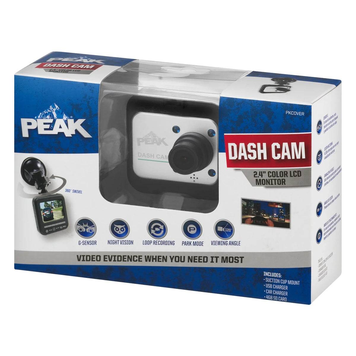 Cam, PEAK Dash CT 1.0