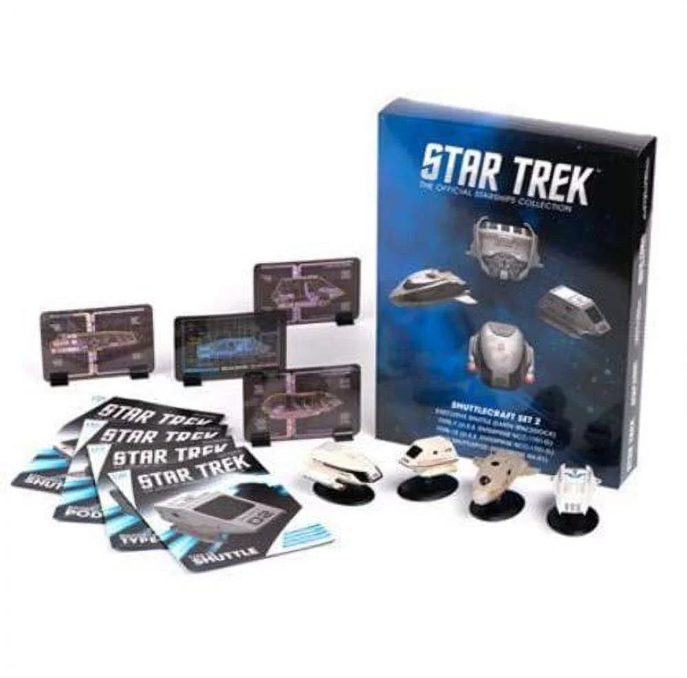 STDC705 Trek Die 2 Star Eaglemoss design Shuttle Set Cast Ship