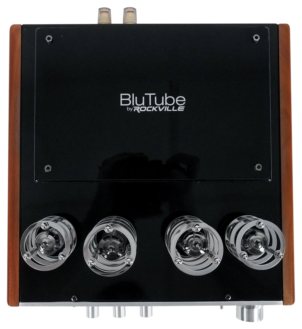 BluTube Bluetooth Rockville Tube Receiver WD + Speakers Amplifier/Home (2) Tower