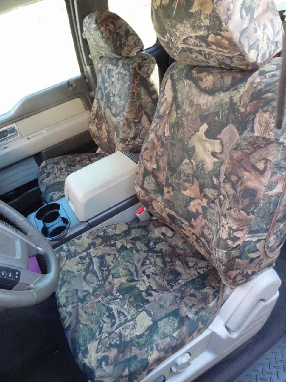 Ford in Buckets F460 Front Seats 2010 Super Cab Only Endura F150 Front Camo