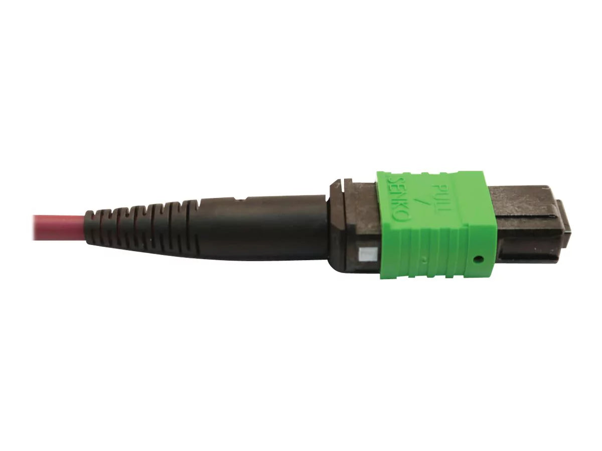 Multimode m - Lite m - (F/F), optic / to (F) MTP/MPO/APC 16F Eaton 50 Optic MTP/MPO-APC 3 MTP/MPO/UPC - Network 125 multi-mode Fiber 50/125 - 12F micron (x2) - Series (F) Tripp OM4 to multi-mode Magenta, Cable, 400G MTP/MPO-UPC fiber - cable 3 Plenum