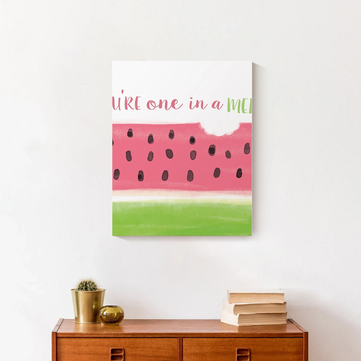One Products Art Melon A 16x20 Canvas in Creative Wall