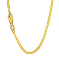 Inches, Gold 2.3 Anklet, Yellow 1.7gr. - Chain Solid Claw 10 mm 10k Clasp Mariner Lobster