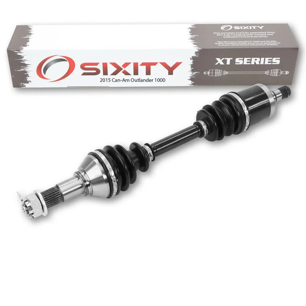 Can-Am 2015 1000 Left compatible Front Sixity Axle Outlander 4X4 EFI XT - with STD