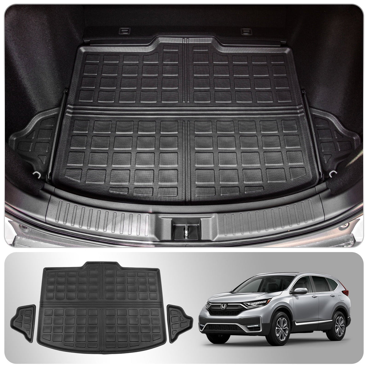 TPE Honda Non-Hybrid Mat CR-V Liner CRV Trunk 2024 Liner Trunk Weather 2023 Fuel 2023 Fit All Cargo Accessories