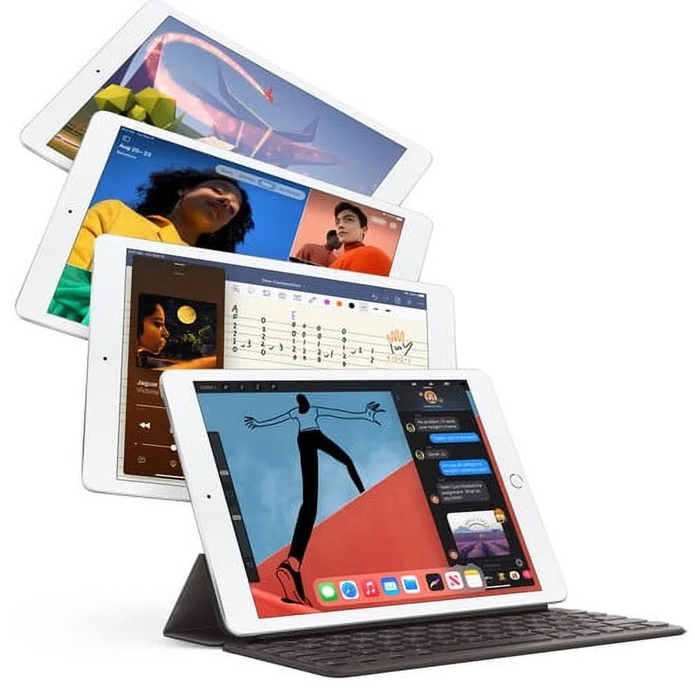 10.2-inch Gen)Wi-Fi iPad 128GB (Refurbished) Restored (7th - Silver