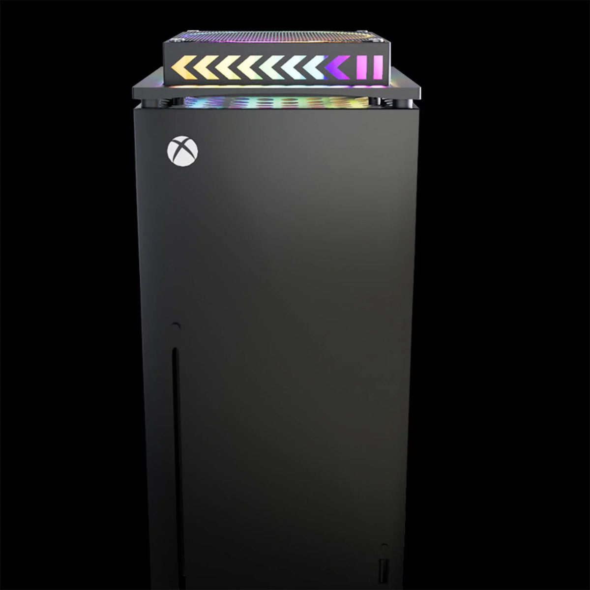 OFOCASE Filter LED setup Series Noise Dust with for Top X Fan Cooler Black Fan Light Cooling with Low Xbox