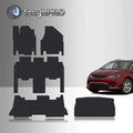 Hybrid Floor - Accessories Floor Set Cargo TOUGHPRO 2021 3rd Row + Chrysler Mat with Duty Pacifica Mats Heavy - + - Compatible Weather All