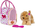 Glam Pups & 8 Bag Print inches by Pink Gold w/Cocker Battat Pucci Heart Spaniel,