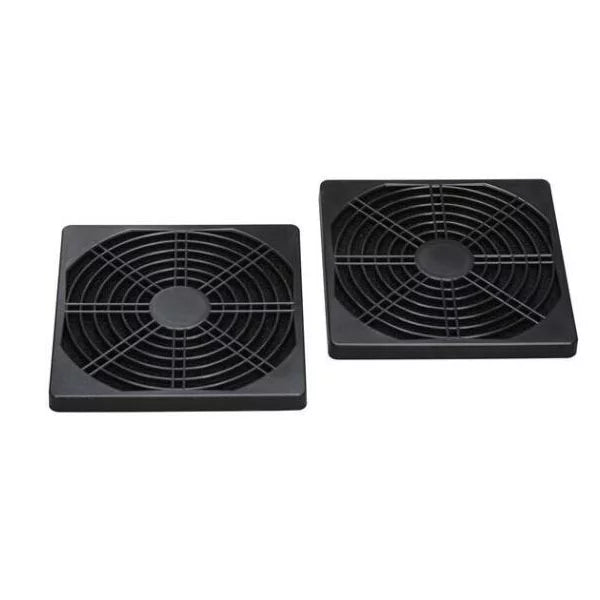 Fan and cover filter with removable easy Filter Fan 2PCS foam 120mm washable filter
