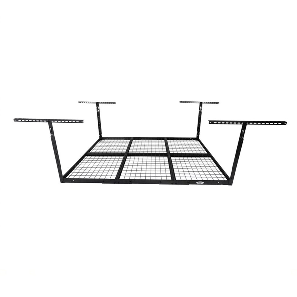 Storage x Steel Rack 48 CAT Black Garage Adjustable Inch Ceiling System, 72