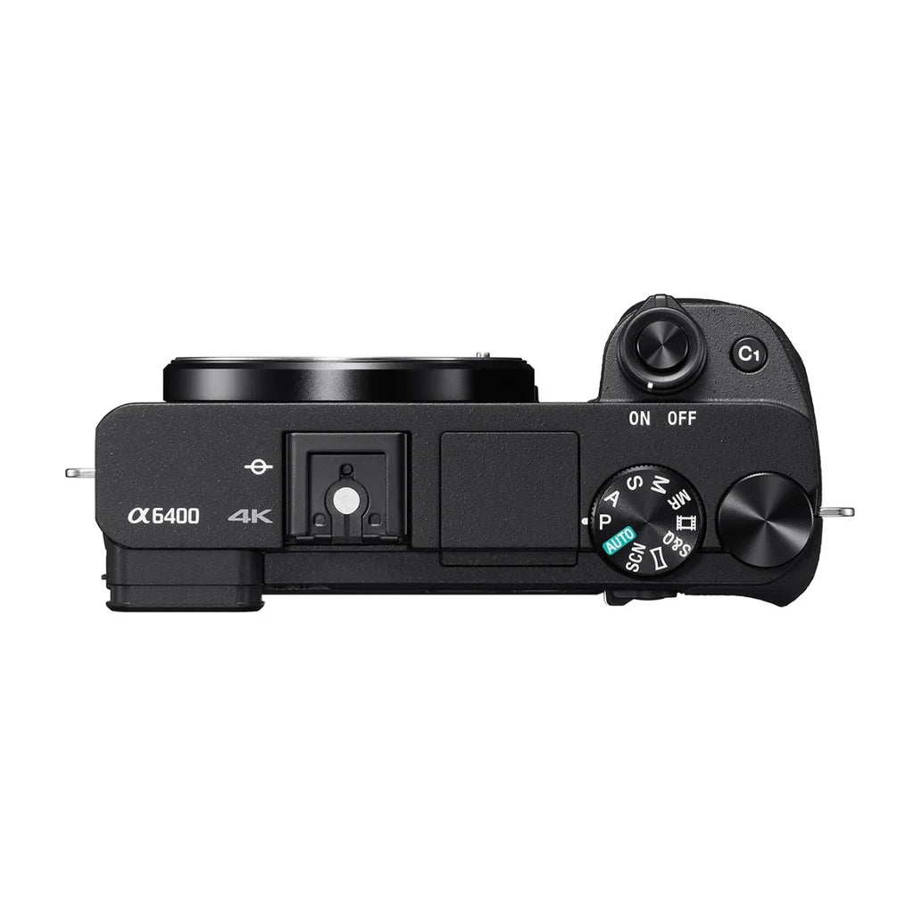 Mirrorless Bundle 16-50mm Camera Digital Holiday with (Black) Sony ILCE6400L/B