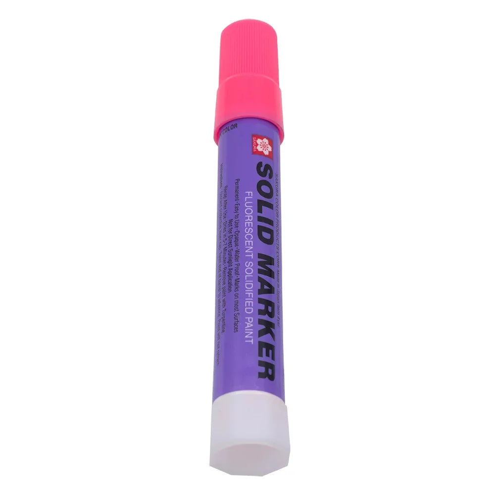 Fluorescent Piece Dozen Sakura Solid Dealer Markers coating & Indoor Twist 14F-392F Pink for Art 12 Set Car Outdoor Various Auto Up Surfaces