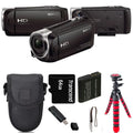 64GB + + Sony Kit Tripod Handycam HDR-CX405 - HD Case
