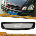 Bumper Lexus Matte GS430 GS400 Fiberglass Grill Front Black GS300 Mesh For 1998-2005