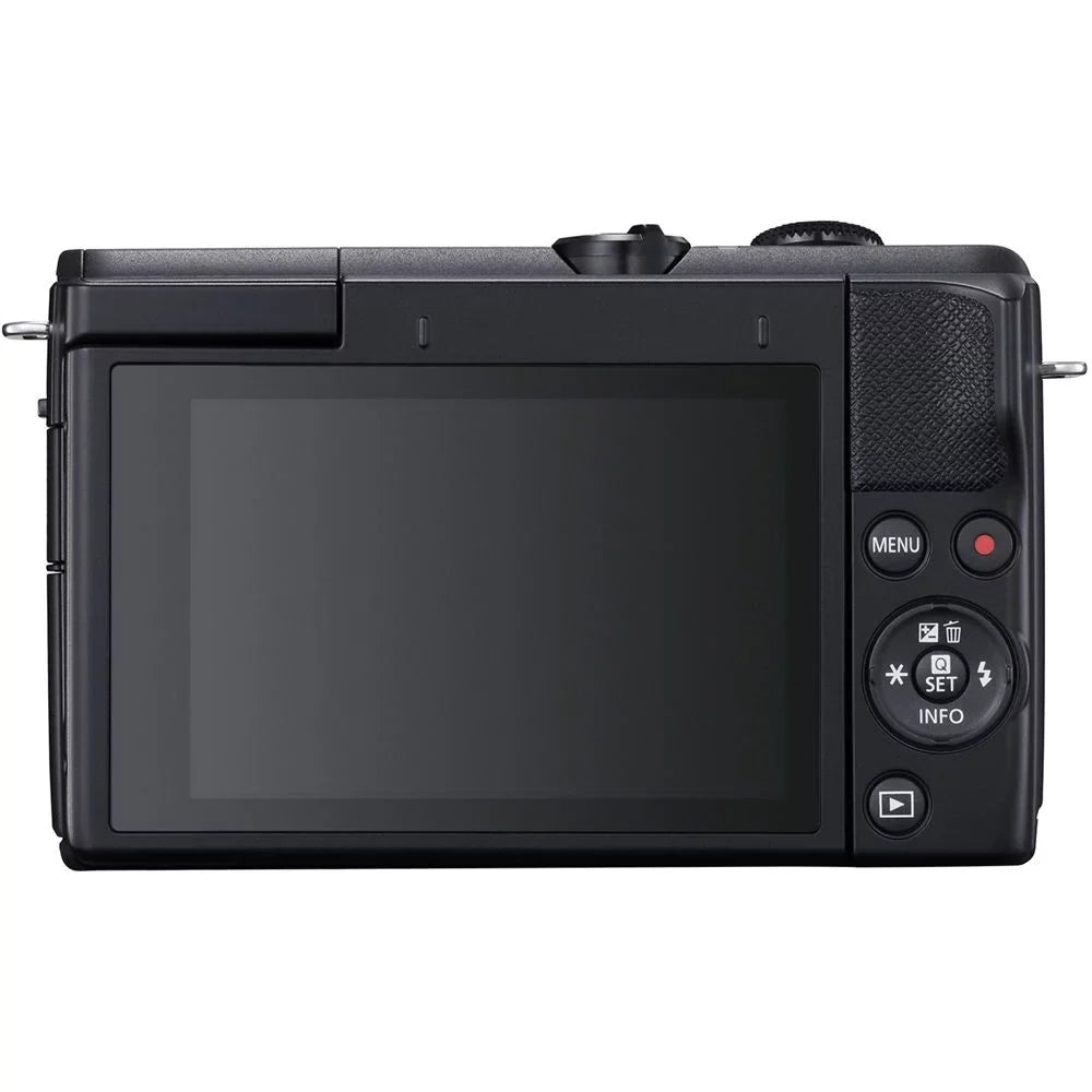 (Graphite) (Black) +64GB Lens Canon Mirrorless M200 Camera +15-45mm IS STM EOS f/3.5-6.3 Filter PC +3