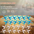 Transparent Motor 2 Micro CW Pairs RC CCW Drone 1104 4-blade for EMAX Racing Inch AVAN Propellers 1106 12