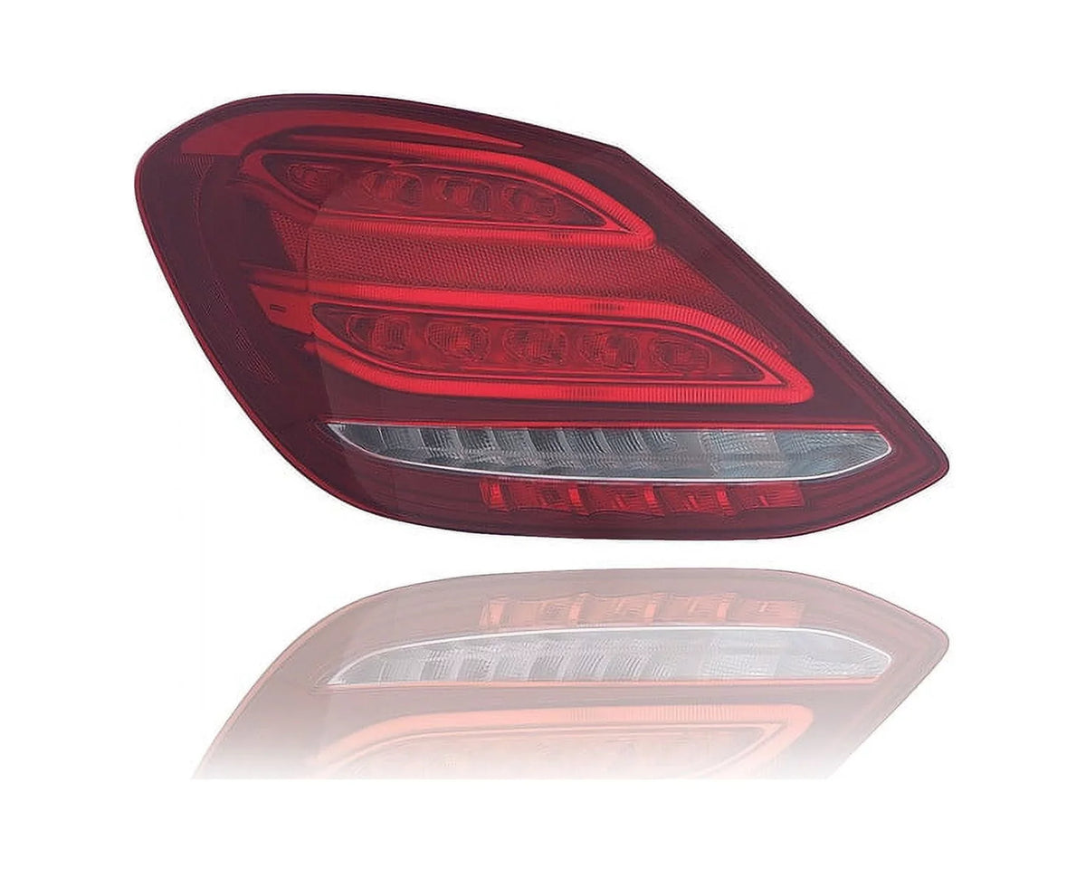 Light C-Class/C300/C350/C400/C43/C63 Hand 2059062002 Driver for Compatible/Replacement LED - - Left Sedan - CAPA Tail - '15-18 - Mercedes-Benz - Assembly