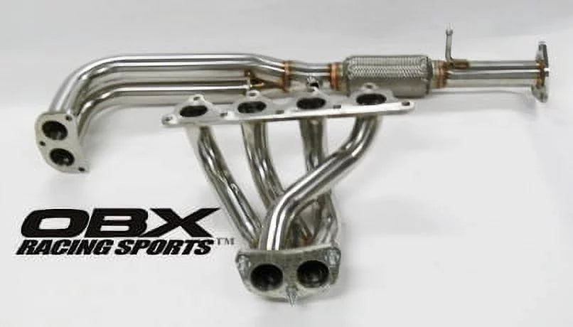 H23 Header Fitment Honda 1992 Prelude OBX-RS For Steel Stainless to Si 1996 By 2.3L