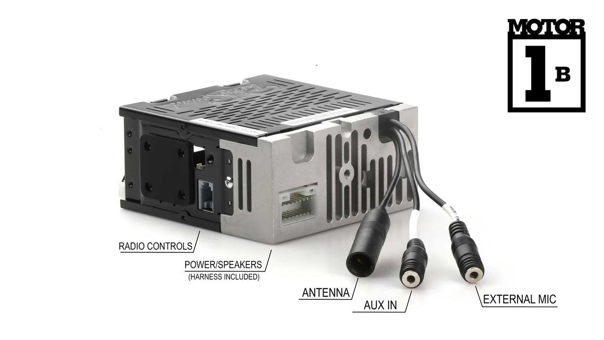 RetroRadio Bluetooth, LAB-M1-221-55P-75PMC3 Mercury AUX, Compatible Include 1977-85 with AM/FM Capri Features