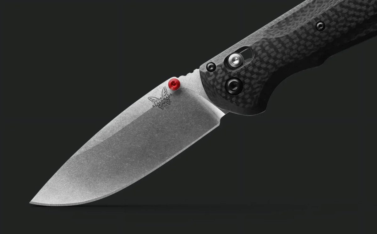 Blade Pocket Drop-Point 560-03 Folding Stainless Steel 3.6" Benchmade Knife Fiber Carbon Freek