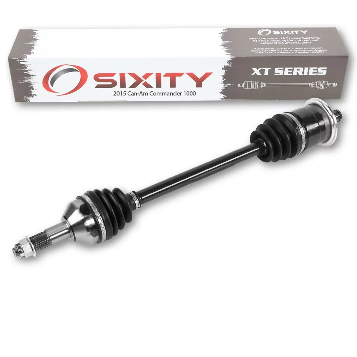 1000 Axle with XT MAX 4X4 2015 Commander Can-Am DPS Rear Sixity XT 1000 Left - compatible