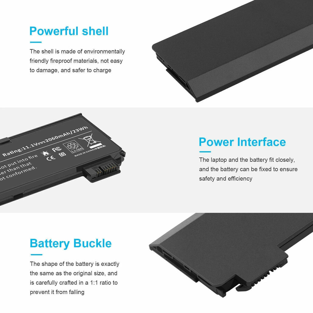 X250 ThinkPad X260 T450 Battery T460 24Wh X240 68+ For T440