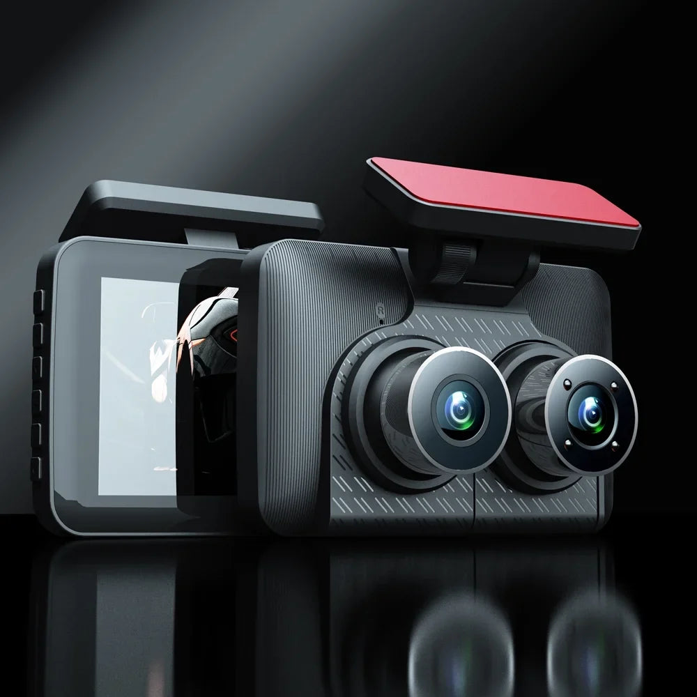 4in Cam,Wide 4in Buzhi Dash Video Camera Camera Cam Clear Cameras Car Dash 3 Clear Safety Car Mirror GoolRC Car Cam Dash Huiop Car Rearview Car Auto