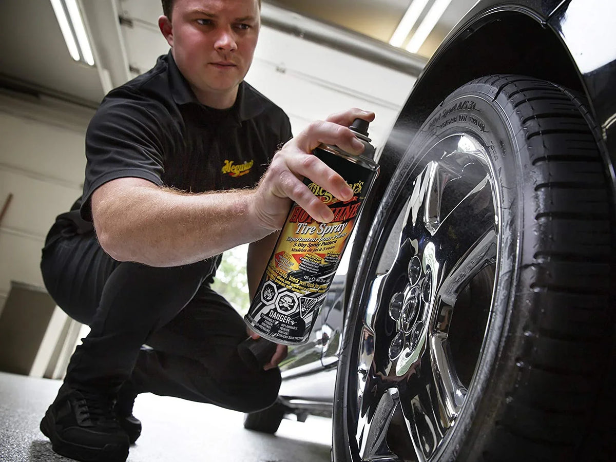 Gloss G13815 Spray - 15 High Hot 3 Coating Meguiar's Shine Can Oz Tire