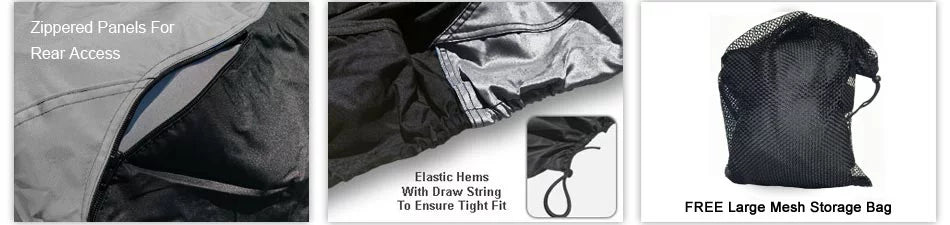 300X Weather 2007-2013 Black Trailer Color For Jet Straps Rain, Trailerable from KAWASAKI Weatherproof Storage Ski And Cover - More! GRAY All Ski Sun, Includes And / - Protects - - Bag Jet Ultra