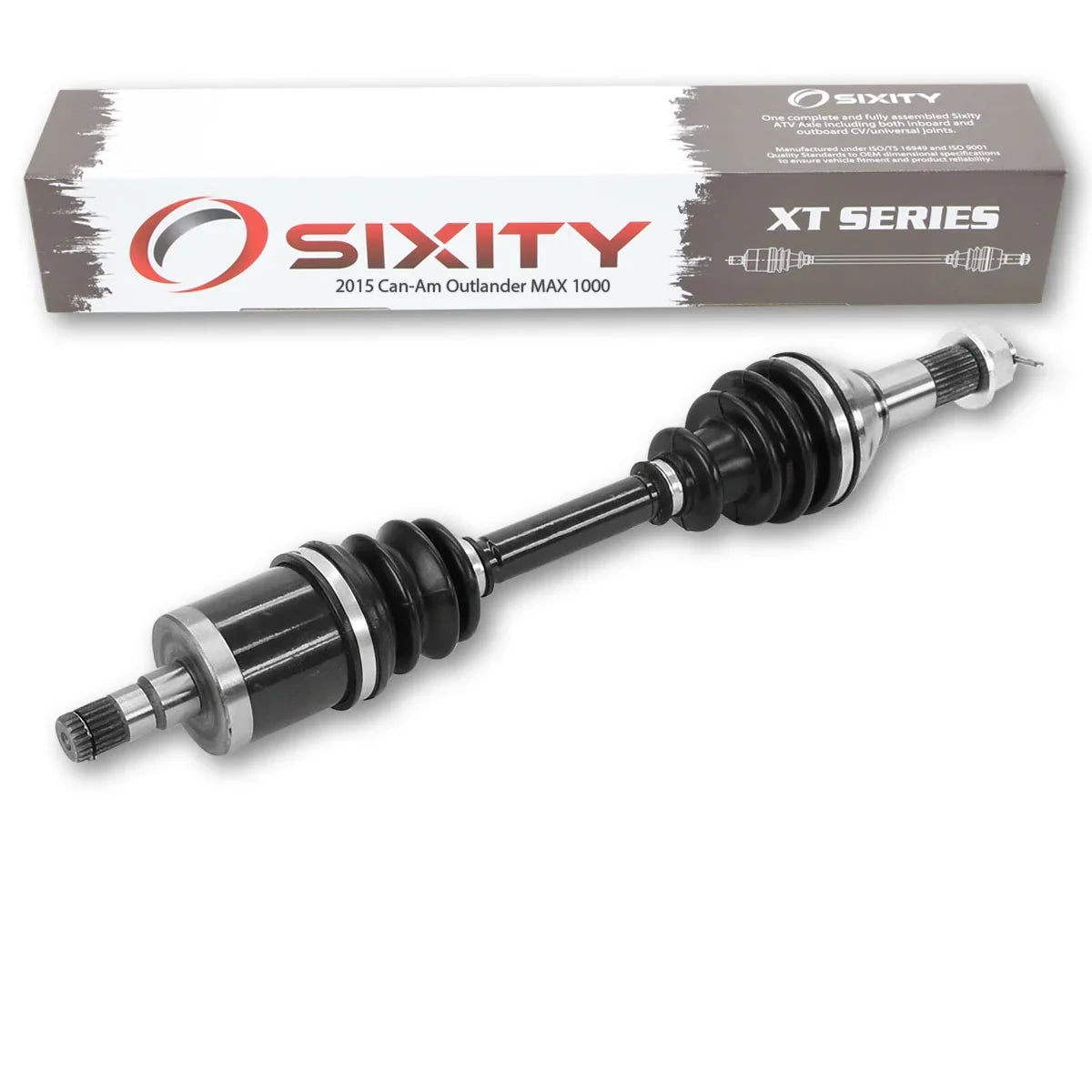 Front 4X4 compatible EFI 2015 Outlander Sixity LTD XT with - Left 1000 Axle MAX STD Can-Am