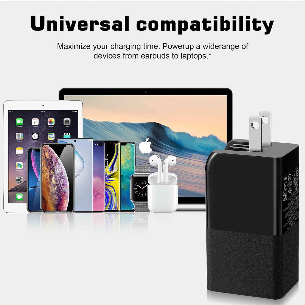 High-Speed Dual Oppo Ace, Youth/Reno3 with MacBook, Travel Charging Google 65W & with Reno3 Compatible Ports iPhone, 5G/A91/K5/Reno 3 Deck Steam Fast Pixel, UrbanX USB-C Galaxy, USB Charger
