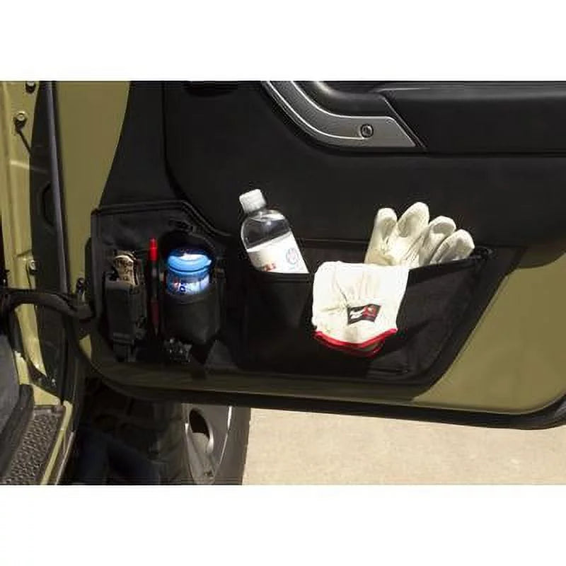 JK/JKU Pouches; | 2011, by Wrangler Rugged Jeep Wrangler 2015-2018 RealTruck Ridge 2011-2018 Panel, Mounted, Door Unlimited Storage 13551.75 with Jeep Compatible Select: