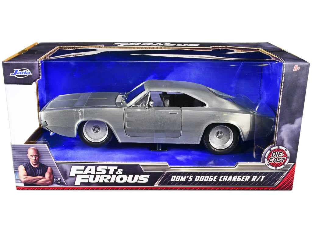Furious R/T 7" Metal Movie 1970 Bare Dodge Diecast Charger (2015) by Car 1/24 design Dom's & "Fast Jada