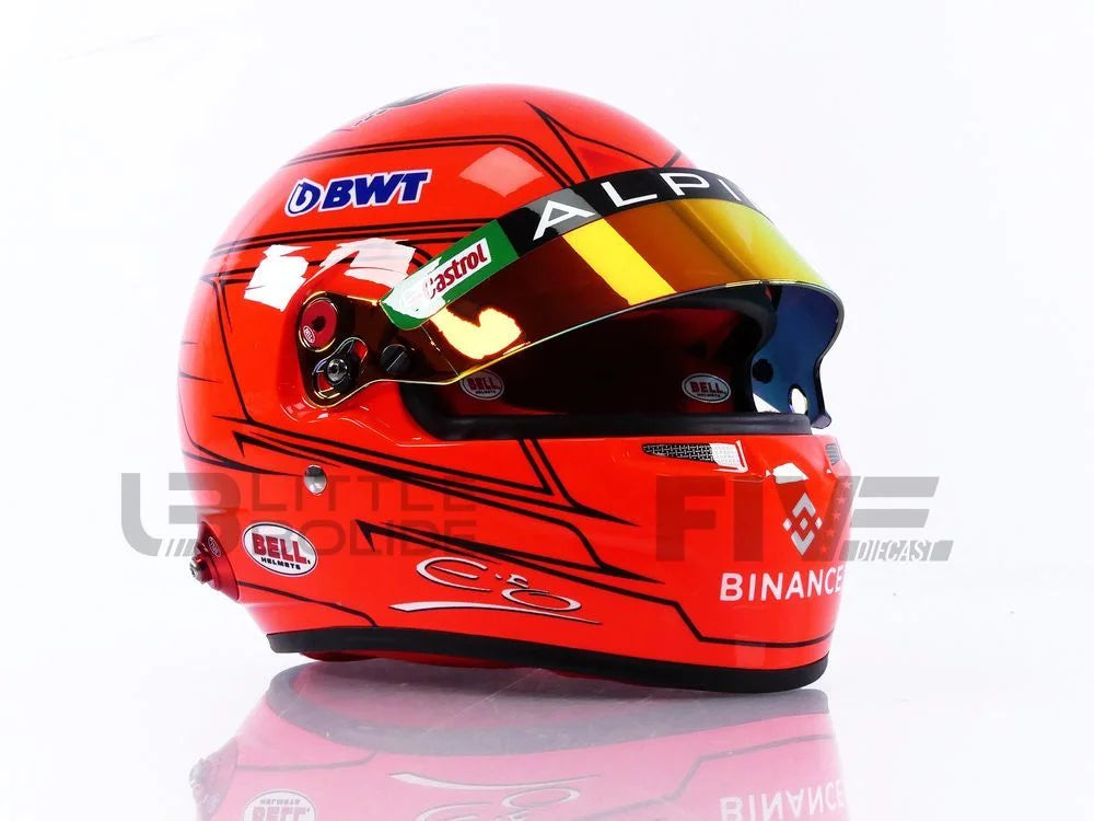 2023 1/2 HELMET CASQUE - Esteban Alpine - MINI Ocon