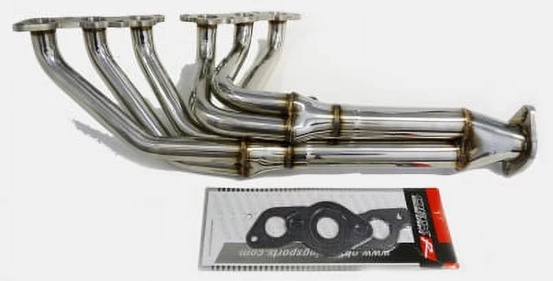 Long to OBX-RS 93 Toyota 3.0L Steel By For 2JZGE 97 Stainless Supra Header Tube